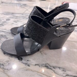 Isola Lia Block Heel Sandal sing back dress sandal size 10